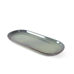 CAVN GREY Oval Long Small Serving 35x16cm