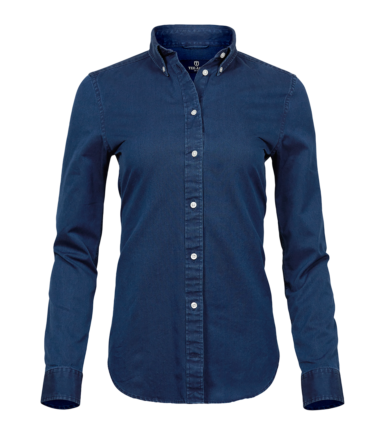 Skjorta dam slim fit Segers Dam skjorta i slim fit-modell från Segers med button down-krage