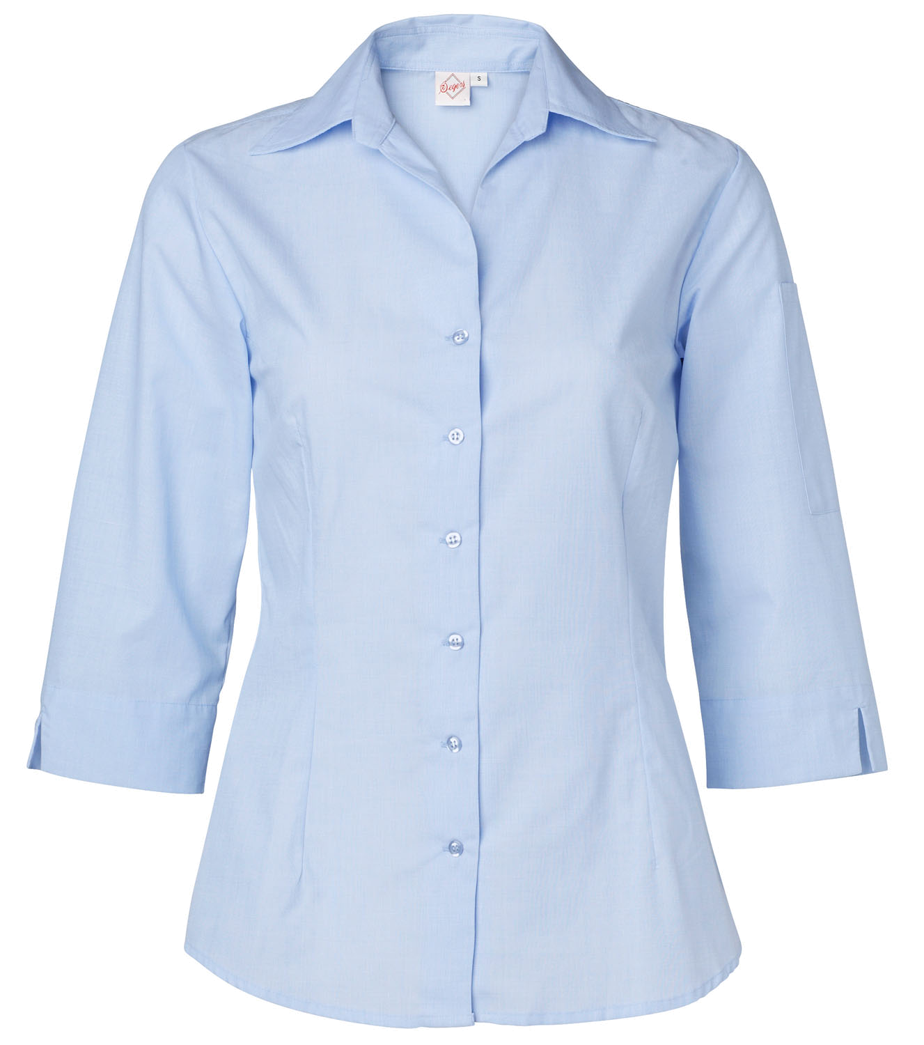 Damskjorta Slim Fit 3/4-ärm Segers Damskjorta från Segers med slim fit-passform