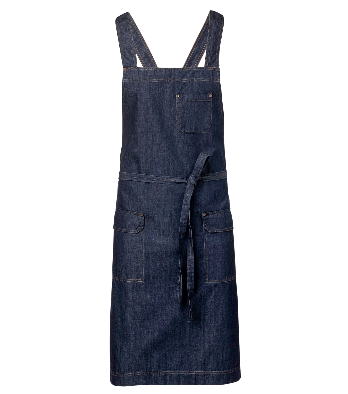 4076_628_076_H Bröstlappsförkläde Denim - Bild 2