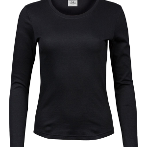 Långärmad t-shirt för dam från Segers i ekologisk bomull